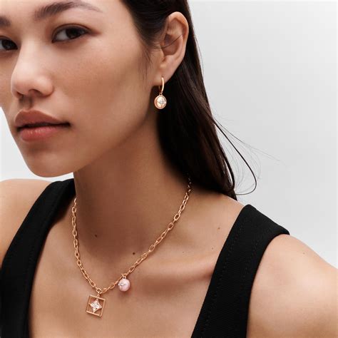 fire opal and diamond necklace louis vuitton|Color Blossom Necklace, Pink Gold, White Gold, Pink .